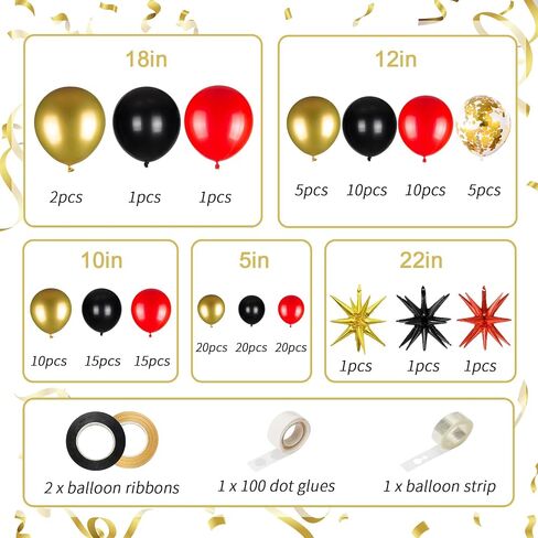 141pcs Blue and Black Balloons Garland Arch Kit,18 12 10 5 Inch Black Royal Blue Silver Confetti Balloons with Foil Star for Birthday Class of 2024 Graduation Party Decoration in Saudi Arabia