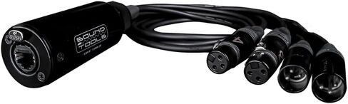 CAT Tails MX - ذكر XLR Breakout 4 خطوط من الصوت التناظري XLR، AES3، DMX أو COM in Saudi Arabia
