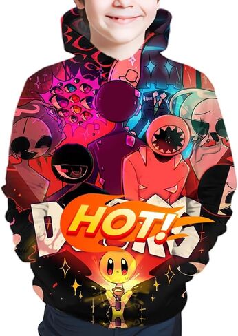 Game Hoodies Sweatshirts Clothes Pullover Sweaters 3D Printed Halloween Cosplay Hooded Sweatsuit for Party Gift in Saudi Arabia