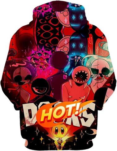 Game Hoodies Sweatshirts Clothes Pullover Sweaters 3D Printed Halloween Cosplay Hooded Sweatsuit for Party Gift in Saudi Arabia