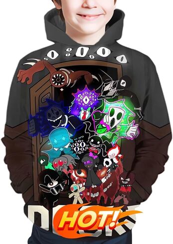 Game Hoodies Sweatshirts Clothes Pullover Sweaters 3D Printed Halloween Cosplay Hooded Sweatsuit for Party Gift in Saudi Arabia