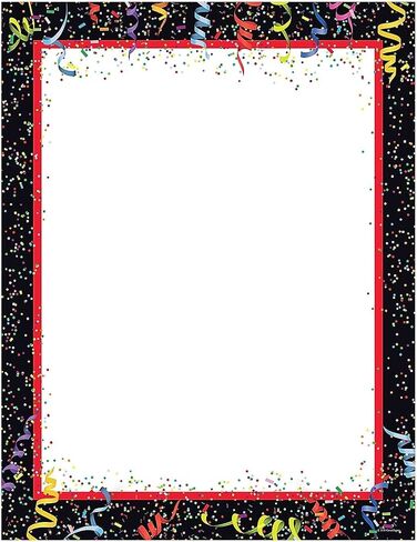 Great Papers!® Party Down Letterhead, 8.5" x 11", 80 count (2020018) in Saudi Arabia
