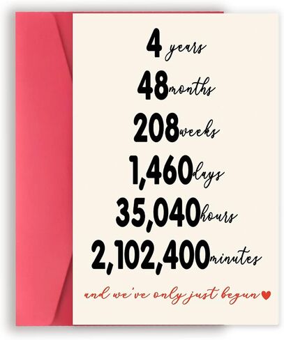 YiKaLus Happy 1st Wedding Anniversary Card for Him Her, Funny One Year Aday Gift for Boyfriend Girlfriend, 1 Year Anniversary Card for Husband Wife, Best Paper Aday Gift Ideas for Couple in Saudi Arabia