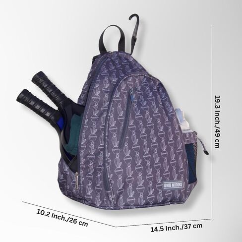 Pickleball Bag for Men & Women Pickleball Backpack - Adjustable Sling Bag/Crossbody with Fence Hook in Saudi Arabia