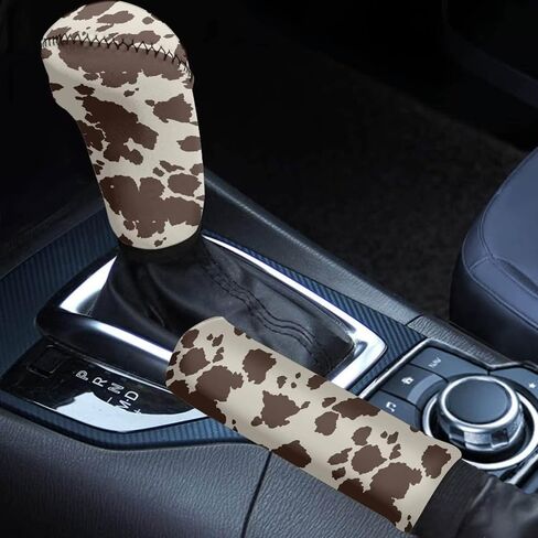 Buybai Womens Car Gear Shift Knob Cover+ Hand Brake Cover Dreamcatcher Car Decor Accessories 2 Pcs Set Fit Most Vehicles Soft & Comfort in Saudi Arabia