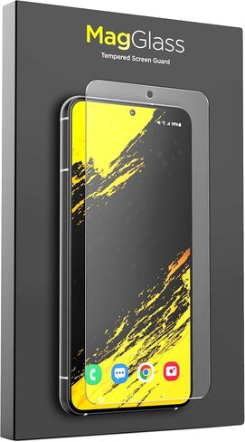 magglass (Fingerprint Sensor Compatible Samsung Galaxy S23 FE Screen Protector - Case Compatible Tempered Glass (2023 FE-Model Only) 2-Pack in Saudi Arabia