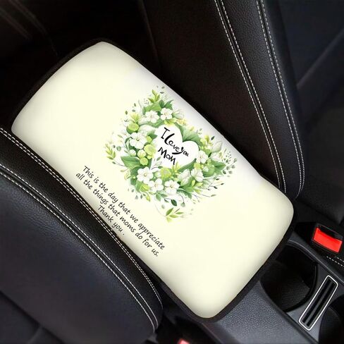 Breathable Car Center Console Cover American Flag Armrest Cushion Car Interior Accessories Car Armrest Seat Box Cover Easy to Install and Clean in Saudi Arabia