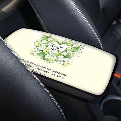 Breathable Car Center Console Cover American Flag Armrest Cushion Car Interior Accessories Car Armrest Seat Box Cover Easy to Install and Clean in Saudi Arabia