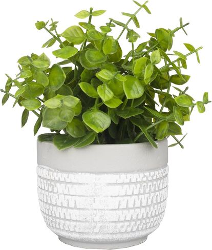 نباتات صناعية صغيرة نباتات وهمية الأوكالبتوس في وعاء لطاولة المكتب ورف المنزل والحمام والمكتب in Kuwait