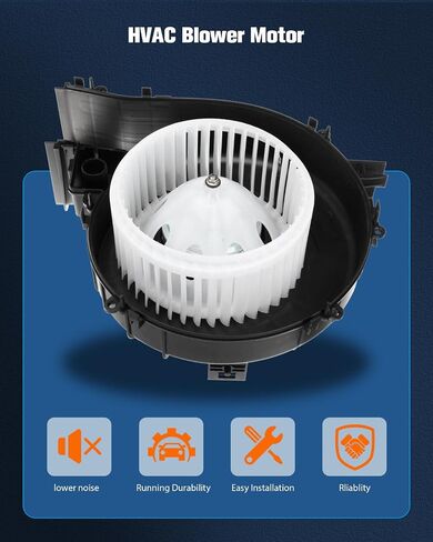 ECCPP HVAC 700240 Heater Blower Motor w/Fan Cage fit for 2005 2006 for Nissan Altima /2004 2005 2006 2007 2008 for Nissan Maxima 27225-7Y000, 27230-8J000, PM9318 in Saudi Arabia