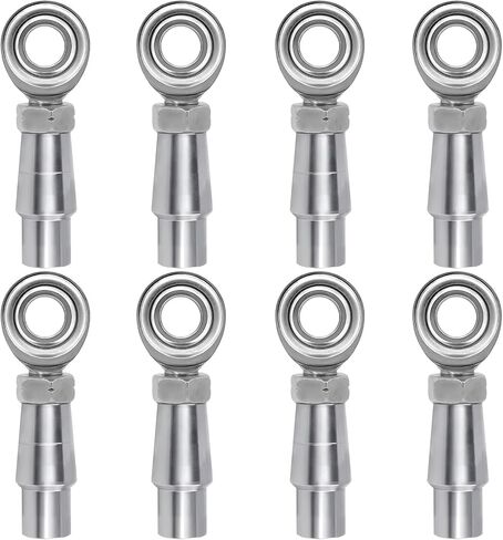 Heim Joint Rod Ends 3/8 x 3/8-24 Chromoly Heim Joint Bung .058'' Wall RH & LH Heim Joint kit for Steering and Suspension, Traction Bars,Links Joints On Hot Rods(1Set) in Saudi Arabia