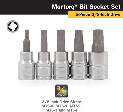 Titan 68964 3/8-Inch Drive x MTS-4 Mortorq Bit Socket in Kuwait