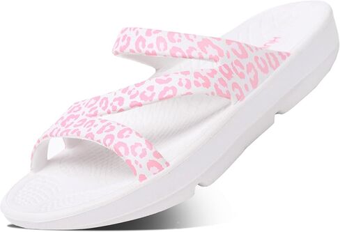 HUHV Recovery Comfort Sandals - Orthopedic Flip-Flop and Slide Sandals with Arch Support and Extra Cushion EVA Footbed for Men and Women in Saudi Arabia