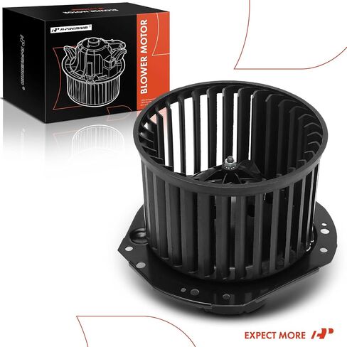 محرك سخان منفاخ A-Premium HVAC مع قفص مروحة متوافق مع شيفروليه ماليبو وإمبالا وكامارو وكورفيت وبويك ريجال وكاديلاك بروغام وجي إم سي C15 وأولدزموبيل كاتلاس وبونتياك 6000 وفولفو 745 in Saudi Arabia
