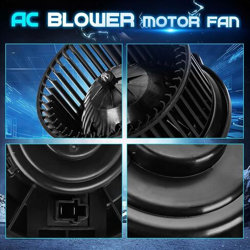 Heater A/C Blower Motor Fan Replaces for 1J1819021A for Golf 1999-2009, for GTI 2006-2010, for Beetle 1998-2010, 2000-2006 Audi TT/TT Quattro, Porsche 911/Boxster/Cayman 700158 in Saudi Arabia