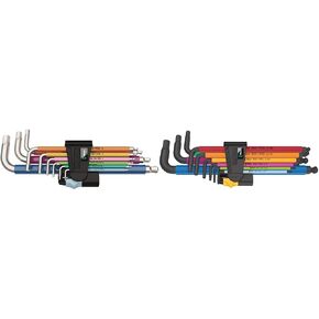 Wera 05022669001 L-Key Set 3950 Spkl/9 SM Metric of Stainless Steel,MULTI
