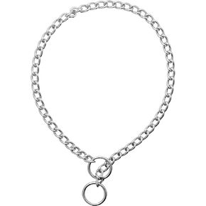 Herm Sprenger 22" by 2.5mm Chrome Choke Collar For Neck Size of Up To 19"