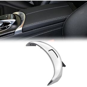 FZJDSD Carbon Fiber Front Console Cover Compatible with Mercedes-Benz C200 C260 C300 C43 C63 GLC300 GLC63 2015 2016 2017 2018 2019 2020 Replace 2056803407