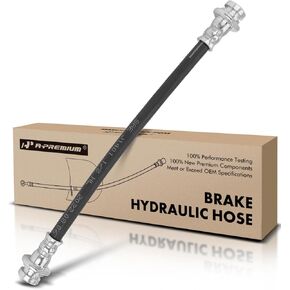 A-Premium Rear Driver or Passenger Brake Hydraulic Hose Compatible with Suzuki Models - Aerio 2002-2007, Esteem 1995-2002 - Replace# 5157050A50