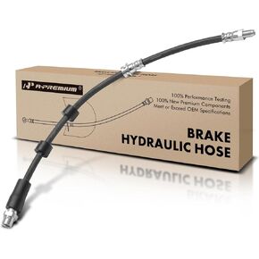 A-Premium Front Driver or Passenger Brake Hydraulic Hose Compatible with Select BMW Models - 325xi, 328i xDrive, 328xi, 330xi, 335i xDrive, 335xi, 2006-2013, 3.0L - Replace# 34306771690