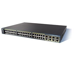 (Renewed) Cisco WS-C2960G-48TC-L Catalyst 2960 48 10/100/1000, 4 T/SFP Lan Base Image