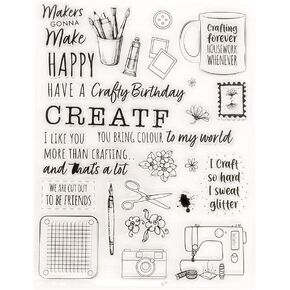 Creation Tools Clear Stamps Scrapbook Paper Craft Clear Stamp Scrapbooking