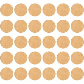 FINGERINSPIRE 70 جهاز كمبيوتر شخصى شرائح خشبية أقراص 1 "قواعد MDF مستديرة DIY بها بنفسك المنمنمات دائرة الخشب ورقة غير مكتملة قطع الخشب لسلسلة المفاتيح DIY اللوحة الحرفية شرائح مستديرة لعيد الهالوين ديكور عيد الميلاد