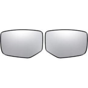 X AUTOHAUX Pair Car Rearview Left Right Side Mirror Glass Replacement W/Backing Plate Non-heated White Glass for Honda Accord 2008-2010