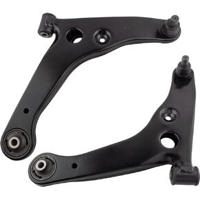 BOXI 2pcs Front Lower Control Arms w/Ball Joints Assembly Replacement for Mitsubishi Lancer 2002 2003 2004 2005 2006 2007- Excluding AWD & Turbocharged Models | K620384 K620345