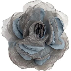Dainty Silk Camellia Flower Large Brooch Lapel Pins Delicate Elegant Handmade Fabric Rose Flower Brooches Pin Classic for Women Wedding Party Dance Banquet Dress Suit Ceremony Clothes Accessories Jewelry Gifts H0847