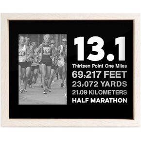 Gone For a Run Premier Running Photo Frame | 13.1 Math Miles