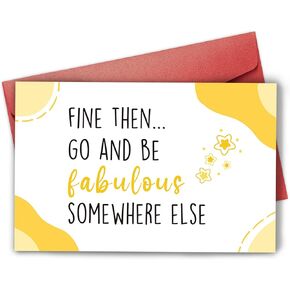 Funny Good Luck Card for Him Her, Poem Congratulation Card for Family Friends, New Job Card, Colleague Leaving Work Card, New Adventure Card, You're Got This!