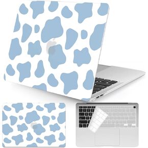 Seorsok Compatible with MacBook Air 15 inch Case 2023 2024 Release M3 A3114 M2 A2941 Liquid Retina Display Touch ID,Ultra Thin Laptop Plastic Hard Shell Case&Keyboard Cover,Crystal Black