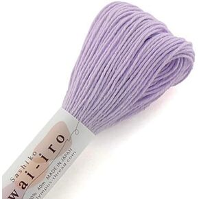 Sashiko Thread - Olympus 40m Skein - Pastel Solid Color (A5-Lavender Sage)