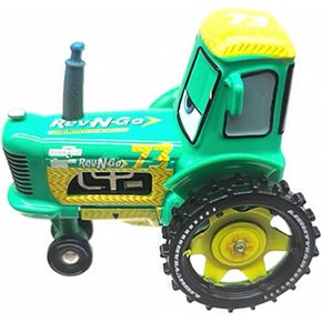 Movies Cars 2 3 Curz Black Storm Jackson McQueen Mater I screamer Archbishop Giant Wheels Metal Diecast Friction Powered Truck Toy (4Pcs Cars Set)