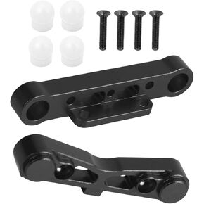 Aluminum Rear Lower Arm Suspension Mount Set Upgrades Part for Arrma 6S 1/8 Typhon Kraton Notorious 6S,Felony Infraction V2 Limitless Mojave Tailon 6S BLX, RC Hops Up RC Upgrades Part,Red