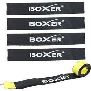 BoxerTool 2.5" x 18" Sliding Sleeve Webbing Protector 4 Pack - Abrasion, Fraying, Ripping Protection for Straps – Sleeve Protector