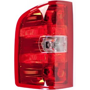TYC Left Tail Light Assembly Compatible with 2007-2010 Chevrolet Silverado