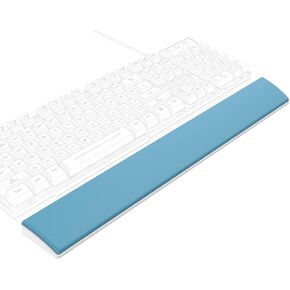 Ajazz Ergonomic Memory Foam Wrist Rest Pad for 104 Keys Full-Size Gaming Keyboard Anti-Slip Rubber Feet with Wrist Cushion Support for Computer Laptop Hours of Comfortable Typing Working