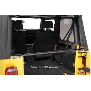 Bestop 5260101 شريط الباب الخلفي لسيارة 2007-2018 Wrangler JK 2 باب و4 أبواب