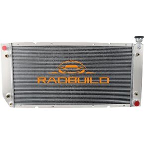 DPI1520 3 Row Radiator for 1988-2000 Chevy GMC C/K C1500 C2500 C3500 K1500 K2500 K3500 for Suburban Blazer Tahoe Gmc Yukon Cadillac Escalade 5.7L-7.4L V8 94 95 96 97 98 99 Aluminum Radiators