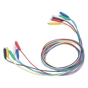 6PCS Silicone Soft Flexible Jumper Magnetic Jumper Wires for Thermostats Control Panels Sensor 20AWG