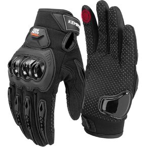 KEMIMOTO Summer Motorcycle Gloves for Men, Summer Golves for Motorcross Motorbike Dirt Bike Bicycle Racing ATV UTV