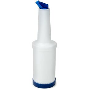 32 oz. Bar Juice Pour Bottles (Red) - Store and Pour Containers for Bar - Plastic Juice Pourers for Bartending, Bar Mixer Bottles - Barware and Bar Supplies in Saudi Arabia