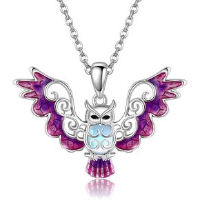 Eagle/Moth Necklace Sterling Silver Eagle Jewelry Eagle Gifts for Women Girls