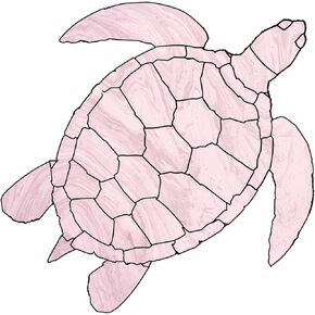 Best Die Cut 5" Sea Turtle Swimming Auto Decal Bumper Sticker Vinyl Decal for Car Truck Van RV SUV Window Ocean Beach Decor (Galaxy)
