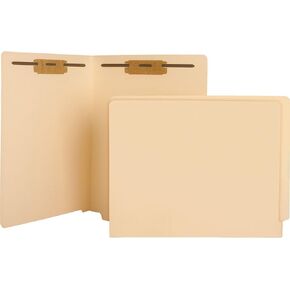 Business Source Fastener Folder, Manila (17262)