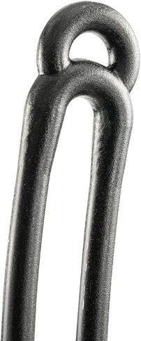 حبل مطاطي مثالي سهل التمدد مع انحناء على شكل حرف U + حلقة، 91.44 سم، أسود، 4 عبوات in Kuwait