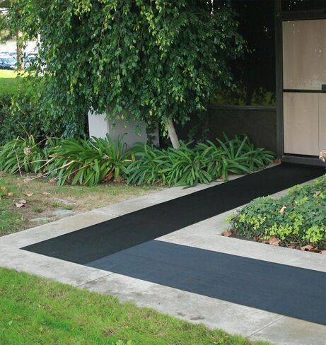 Rubber-Cal Fine Rib Corrugated Rubber Floor Mats - 1/8" Thick x 3ft x 1ft Runners in Saudi Arabia