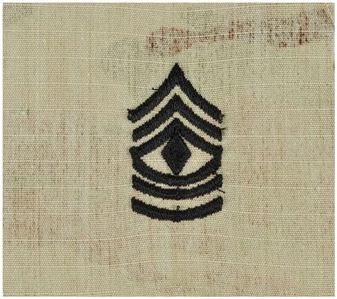 U.S. Army First Sergeant Rank 1SGT OCP Sew On in Saudi Arabia